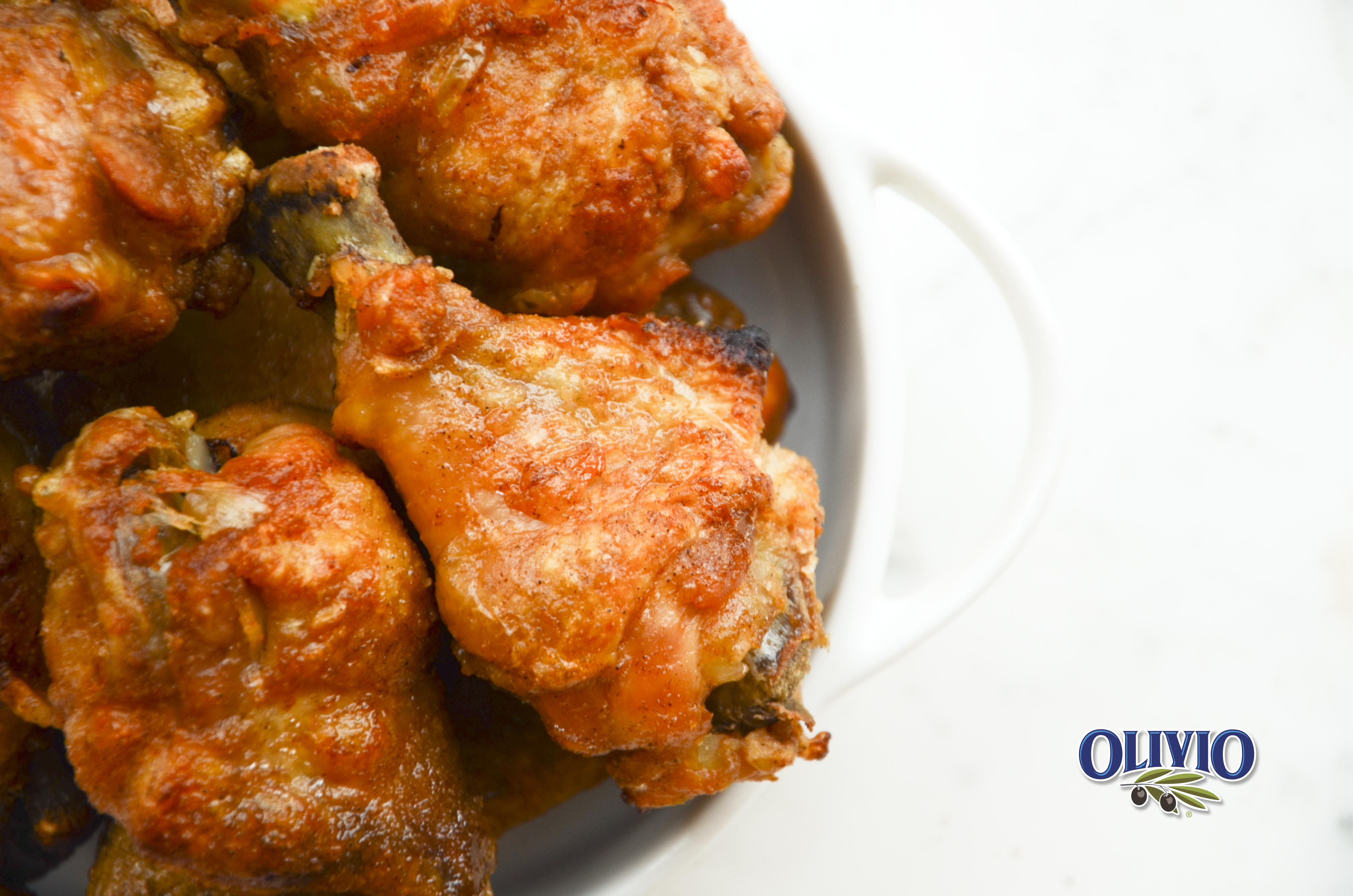 Baked Saffron Olivio Wings — Olivio